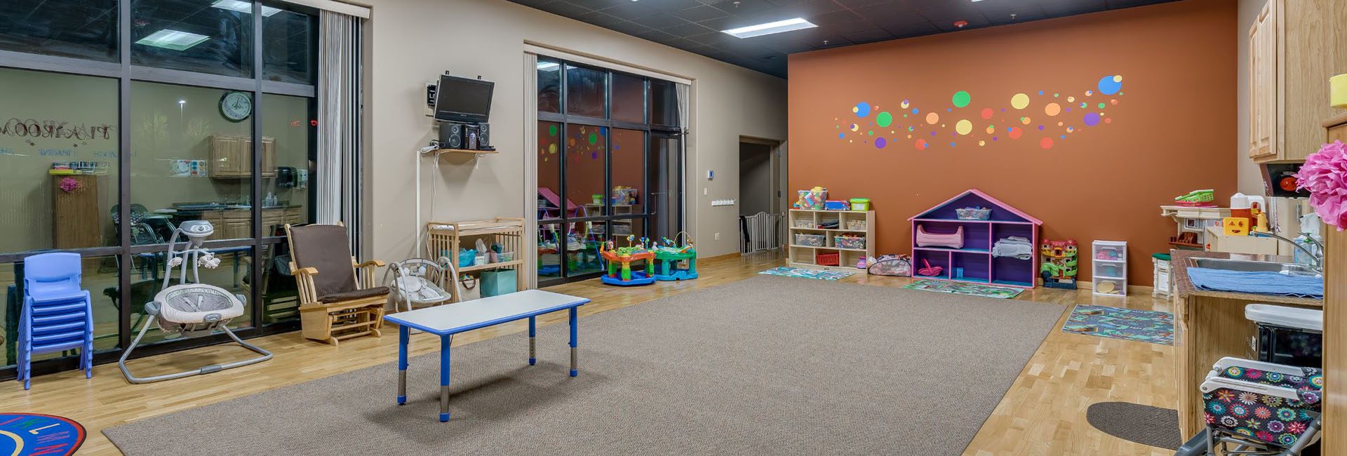 Safe Onsite Childcare | PEAK | Hayden ID Gym