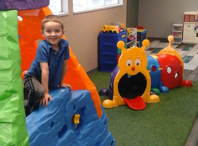 dedicated childcare room